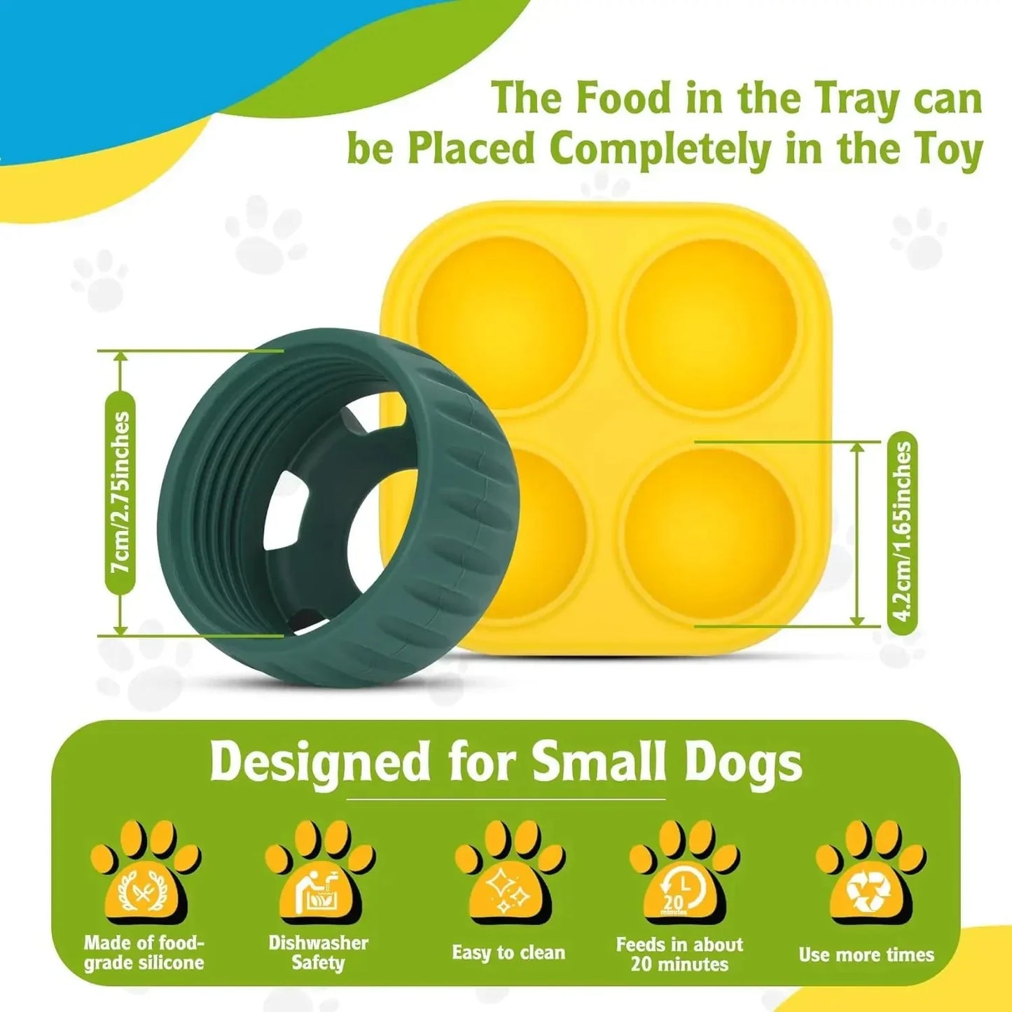 Interactive Treat Fun Dog Toy