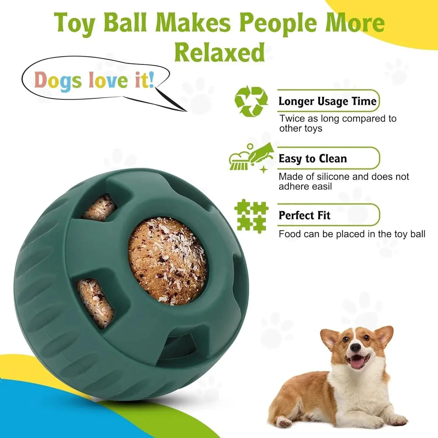 Interactive Treat Fun Dog Toy